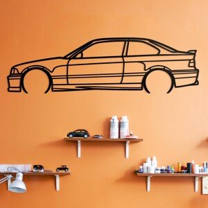 DUBLEZ | Minimalistický dřevěný obraz - BMW e36