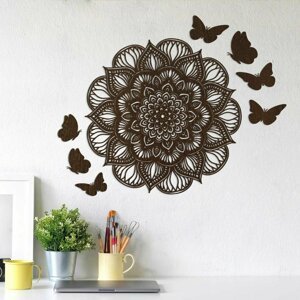DUBLEZ | Dekorační 3D motýli na stěnu 6 ks