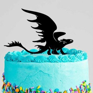 DUBLEZ | Dekorace na dort - Bezzubka z pohádky Jak vycvičit draka