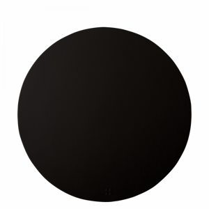 Černé prostírání ø 38 cm – Elements Ambiente (593876)