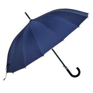 Modrý deštník s puntíky – 60  cm