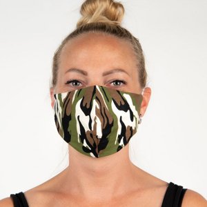 Maskáčová bavlněná rouška na obličej – 13x26 cm