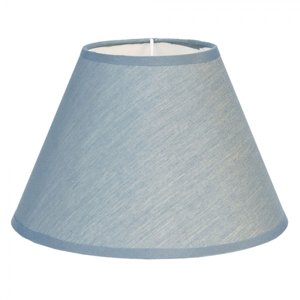 Textilní lampové stínidlo v modré barvě Couleurs – 19x12 cm