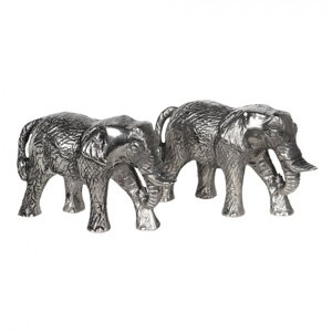 Sada slánky a pepřenky v designu slonů Argent – 11x4x7 cm