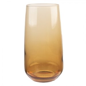 Hnědá sklenička na vodu Rudie – 430 ml
