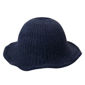 Tmavě modrý zimní klobouk