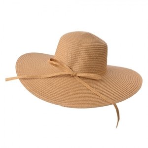 Světle hnědý klobouk s mašlí – Margeaux