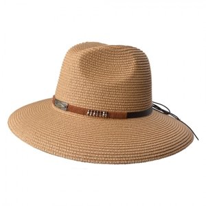 Dámský klobouk Hnědá - – 35x15 cm