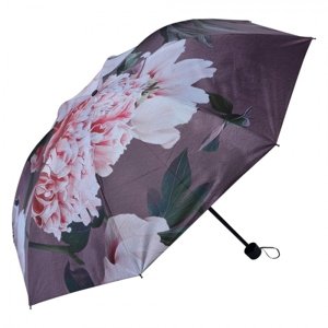 Skládací deštník do kabelky s květy I – 95x110 cm