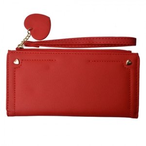 Červená peněženka Marco – 19x11 cm