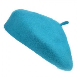 Modrý dětský baret – 23x3 cm