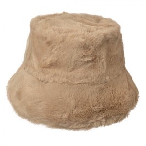 Béžový dětský zimní klobouk – 30x15 cm