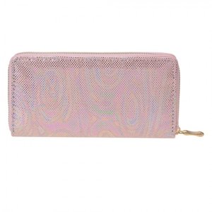 Růžová peněženka Glitt – 19x10 cm