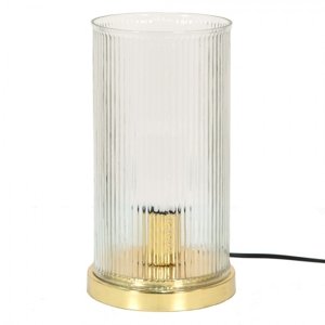 Stolní lampa Zlatá 15*27 cm E27/max 1*40W – 15x27 cm
