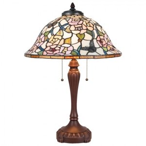 Stolní lampa Tiffany Motýl – 46x65 cm