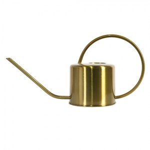 Zlatá kovová dekorativní konev – 1000ml