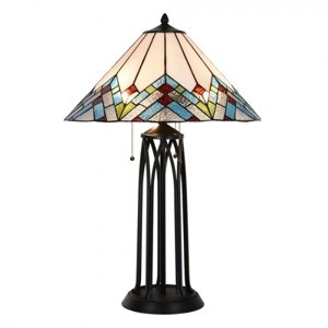 Stolní lampa Tiffany Renea – 51x75 cm