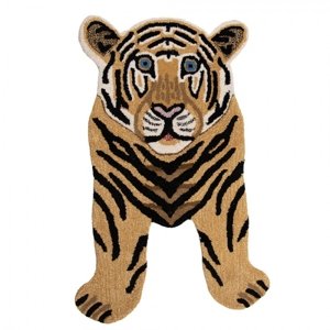 Koberec tygr hnědý, černý 60x90x2 cm