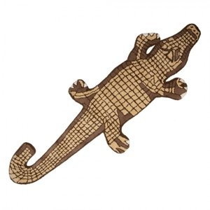 Koberec Krokodýl hnědý 152x54x2 cm