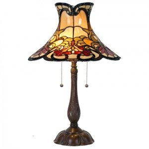 Stolní lampa Tiffany Lijsbeth – 51x66 cm