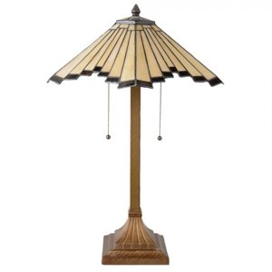 Stolní lampa Tiffany Strips – 45x64 cm