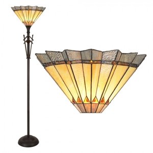 Stojací lampa Tiffany- Ø 45*182 cm 1x E27 / Max 60W – 45x182 cm
