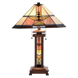 Stolní lampa Tiffany Art Deco Style – 42x42x60 cm