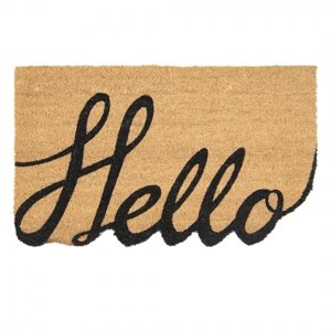 Kokosová rohožka s nápisem Hello – 75x45x1 cm