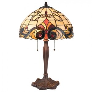 Stolní lampa Tiffany Analía – 40x61 cm