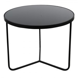 Odkládací stolek černý 60*45 cm – 60x45 cm