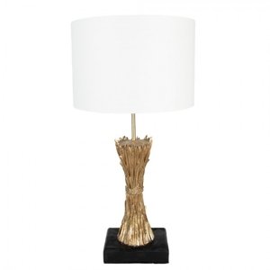 Stolní lampa Zlatá 30x60 cm E27/max 1x18W – 30x60 cm