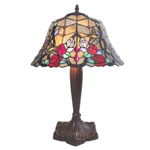Stolní lampa Tiffany Elly – 42x58 cm