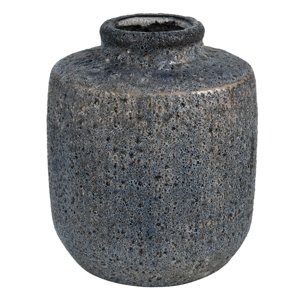 Dekorativní váza Šedá 16*18 cm – 16x18 cm