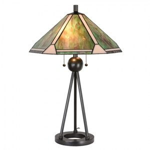 Stolní Tiffany lampa Villette – 50x73 cm