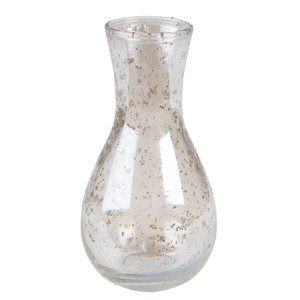 Váza Skleněná transparentní 8x15 cm – 8x15 cm