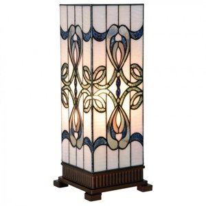 Stolní lampa Tiffany – 18x18x45 cm