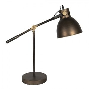 Stolní lampa v měděném provedení Japie – 20x62x60 cm