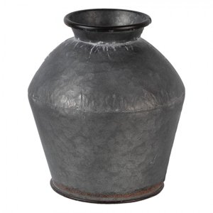 Kovová dekorační váza Dorus L – 26x24 cm