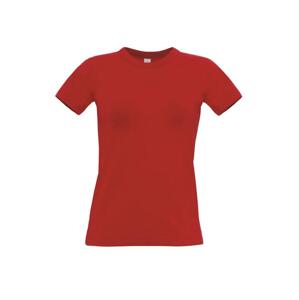 B&C Kuchařské tričko dámské B&C - červené Červená,XXXL