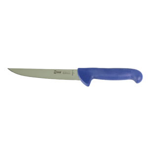 IVO Řeznický nůž IVO Progrip 18 cm - modrý 206050.18.07