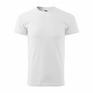 MALFINI Pánské tričko BASIC - bílé 4XL