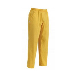 EGOCHEF Zdravotnické kalhoty EGOchef - Yellow XS