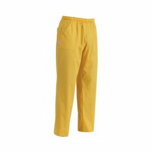 EGOCHEF Zdravotnické kalhoty EGOchef - Yellow S