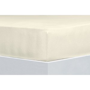 Florella Prostěradlo Organic Cotton Jersey Alabaster Zvolte jeden rozměr prostěradla: 140-160x200 cm