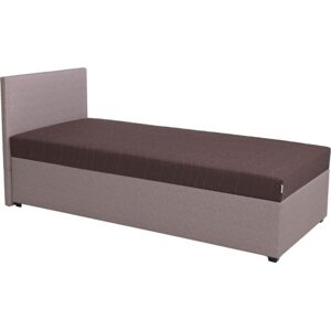 Polohovací postel Darko s čelem, úložným prostorem a matrací Rozměr: 80x200 cm, Potahová látka: ALFA8