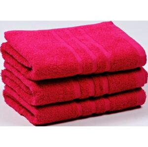 VER Froté ručník UNI purpurová Rozměr: 50x100 cm