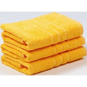 VER Froté ručník UNI stř.žlutý Rozměr: 50x100 cm