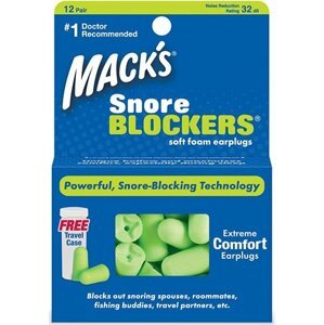 Mack´s Špunty do uší na spaní Mack's Snore Blockers Množství: 1 pár