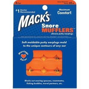 Mack´s Špunty do uší na spaní Mack's Snore Mufflers™ Množství: 2 páry