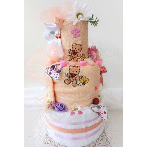 VER Dětský textilní dort - třípatrový